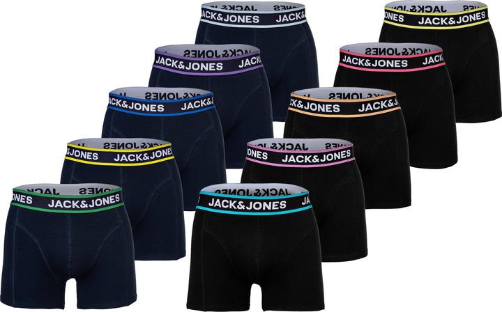 Actual product image Jack & Jones Jaclimes Solid Trunks 10 Pack (S, pack of 10)