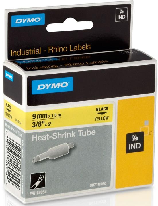 Produktbild Dymo Heissschrumpfschlauch ID1 9mm gelb (0.90 cm, Gelb)