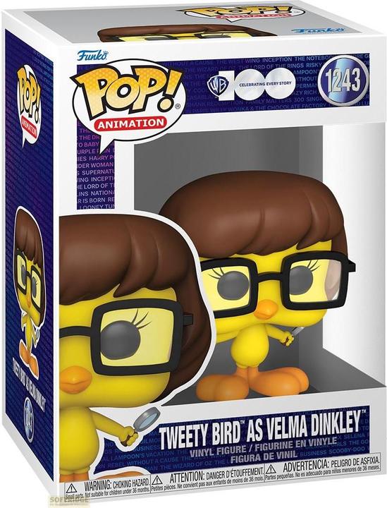 Immagine prodotto Funko POP Looney Tunes Tweety Bird as Velma Dinkley