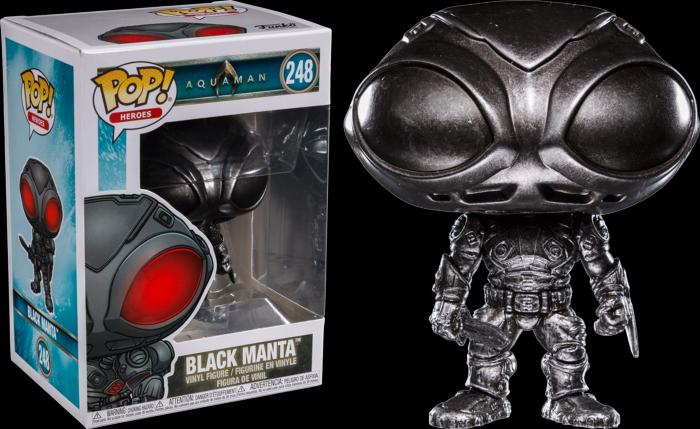 Produktbild Funko POP! Heroes Aquaman Black Manta Noir Exclusive