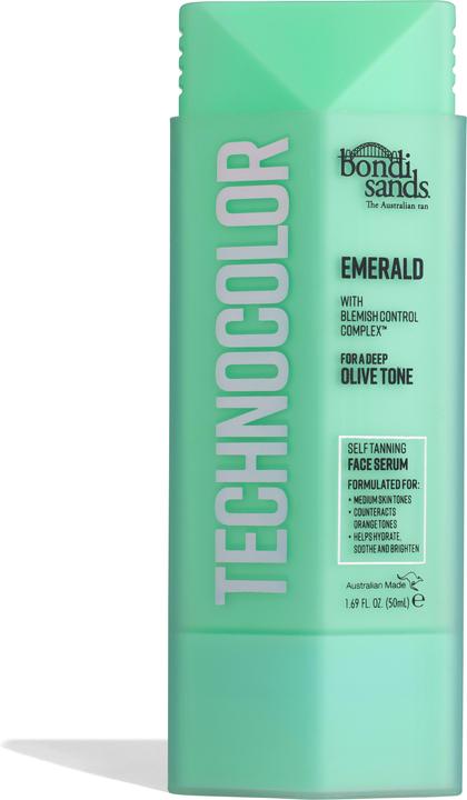 Produktbild Bondi Sands Technocolor Emerald Selbstbräuner Gesichtsserum Einfache Anwendung Streifenfreie Bräune (Selbstbräunungsserum, 50 ml)