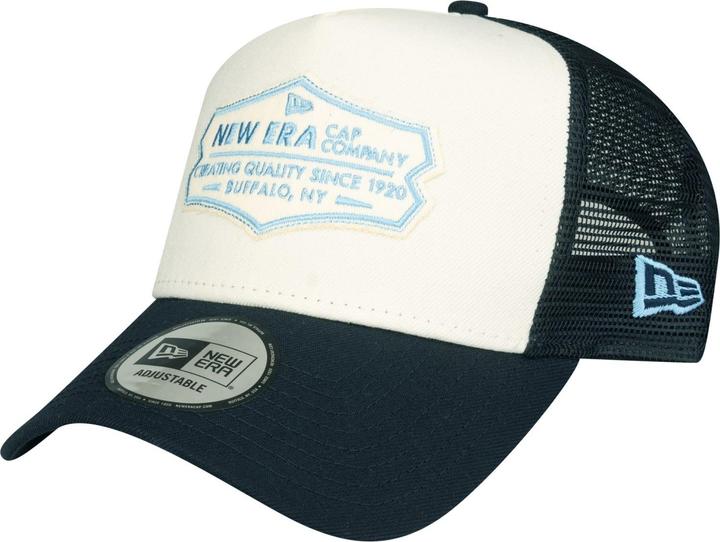 Image du produit New Era Adjustable Trucker Cap - RETRO PATCH navy / chrome (Taille unique)