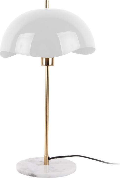 Image du produit Leitmotiv - Tafellamp Waved Dome - Wit (E27)