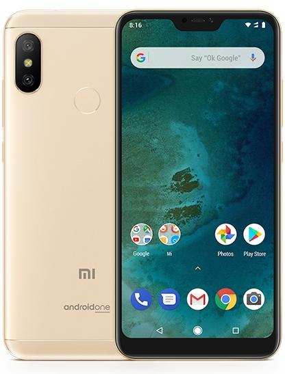 Image du produit Xiaomi Mi A2 Lite (32 Go, Or, 5.84", Double SIM hybride, 12 Mpx, 4G)