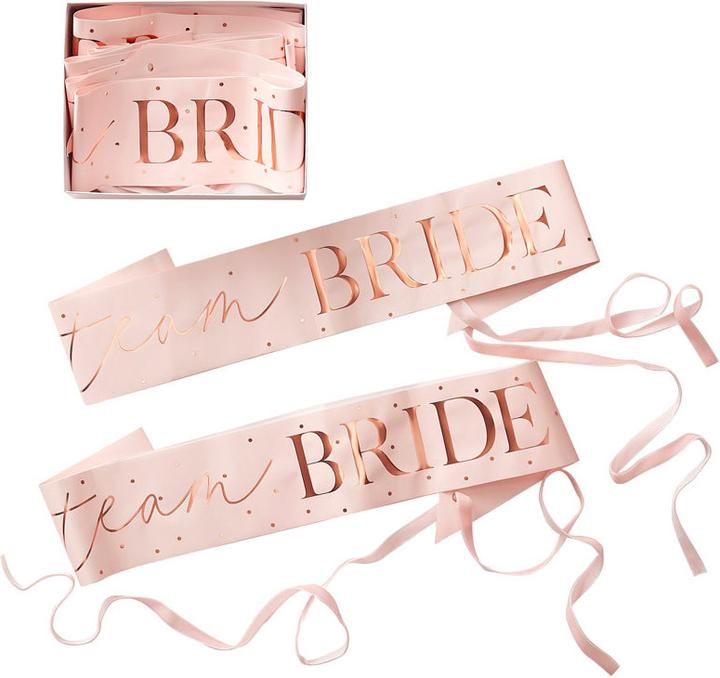 Image du produit Ginger Ray Écharpe Team Bride or rose