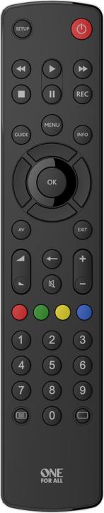 One for All Contour (Universal remote control, Infrared)