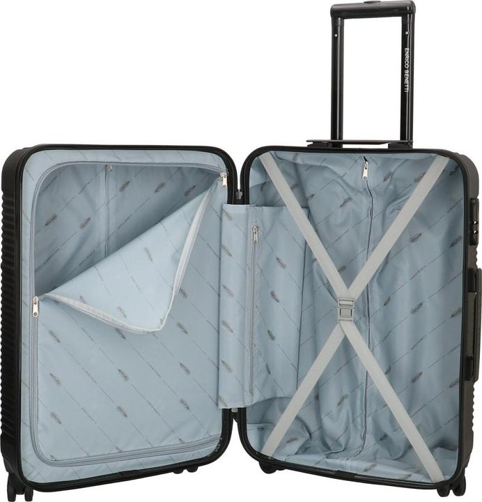 Produktbild Enrico Benetti Louisville 3er Trolley Set (104 l, Handgepäck (bis 50l), M (50 - 90l), L (90 - 115l))