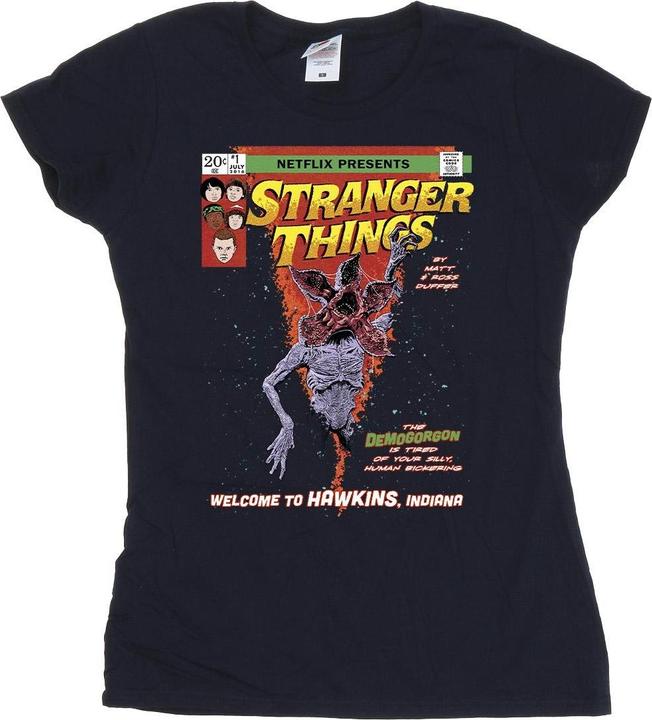 Netflix Stranger Things Comic Cover TShirt (L)