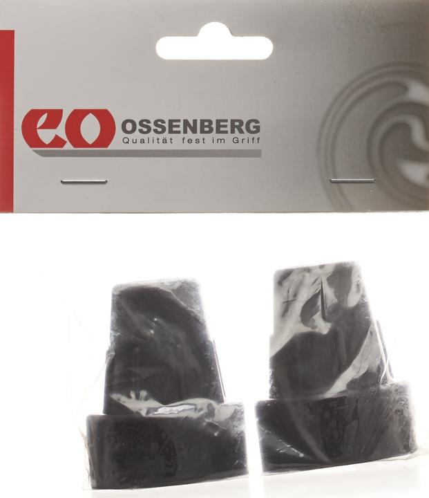 Ossenberg Krückenkapsel Pivoflex 16mm schwarz