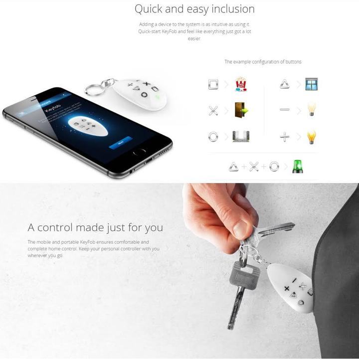 Immagine prodotto Fibaro Telecomando KeyFob (Emittenti)