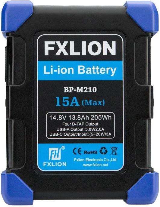 Actual product image Fxlion Mini HP V-Lock 14.8V/13.8AH/205WH (Camera battery)