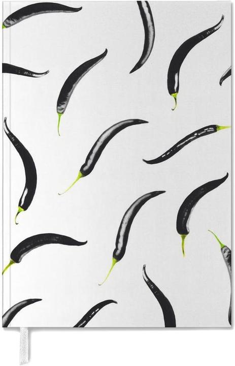 Actual product image Juniqe Black Chili Peppers - Food & Drinks (A5, English)