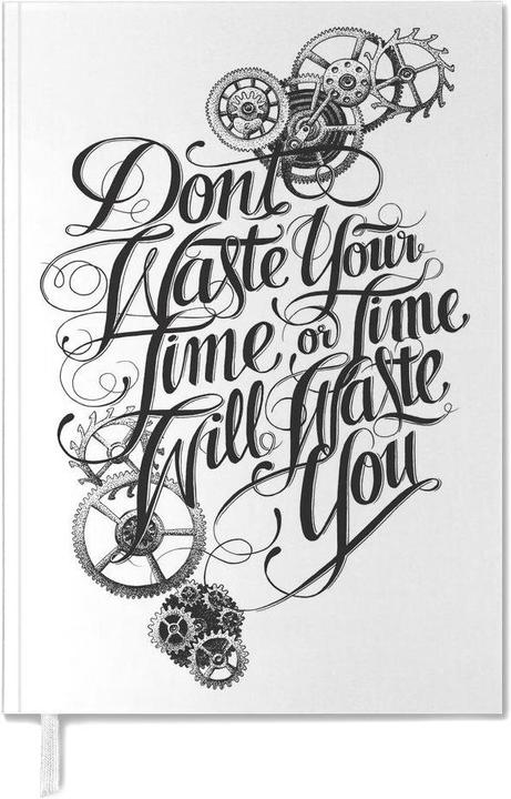 Immagine prodotto Juniqe Non sprecare le lettere a mano - Citazioni e slogan (A5, Inglese)