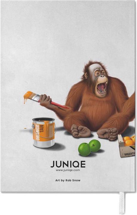 Immagine prodotto Juniqe Orange Man (titolato) - Scimmie (A5, Inglese)