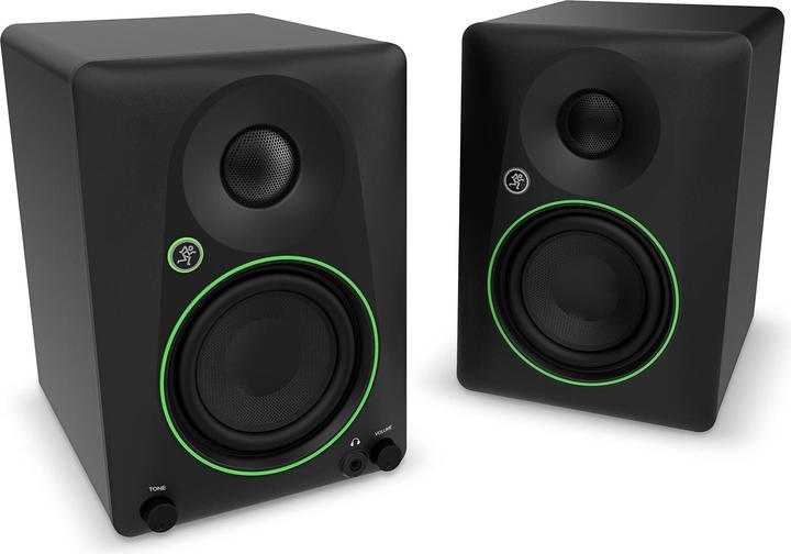 Mackie CR4.5 (Pair) 4.5" Powered Studio Monitors w/ Tone Control and BT (Active, Pair)