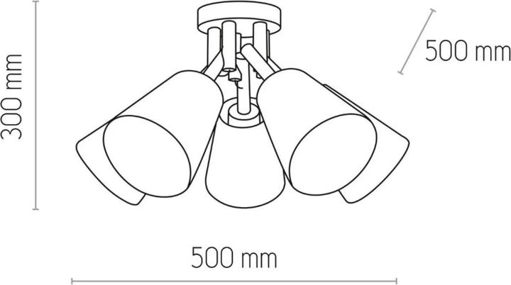 Actual product image famlights Finn (E27)