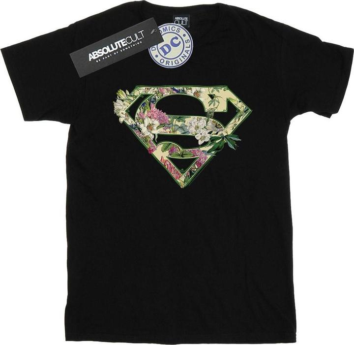 Supergirl Floral Shield TShirt Mädchen