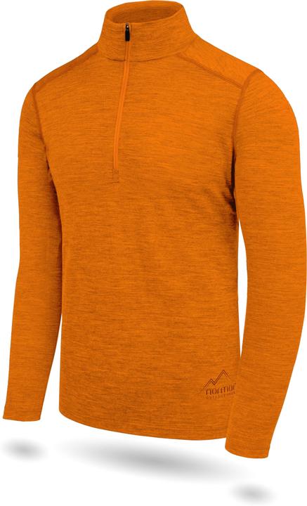 Immagine prodotto Normani Herren Merino Langarm mit 1/4 Zipper Canberra - 1583 (M)
