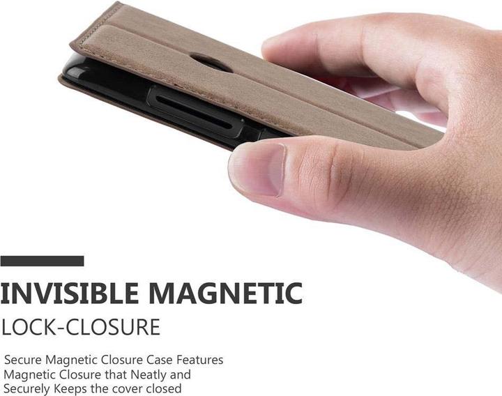 Produktbild Cadorabo Book Invisible Magnet Cover (Nokia Lumia 520)