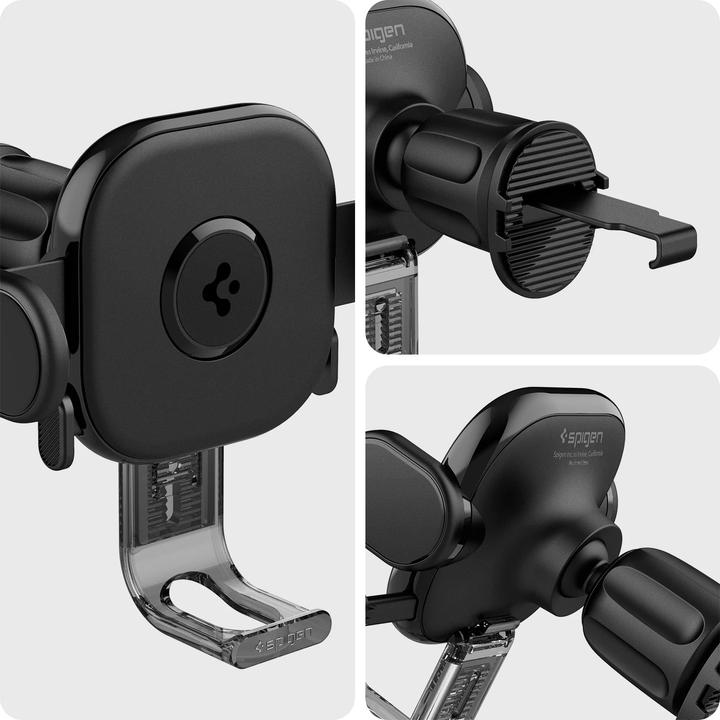 Actual product image Spigen car mount UTS12 Onetap Universal Vent Car Mount black