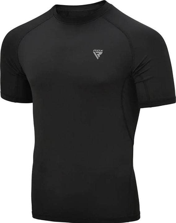 Rdx Vêtement T15 Rashguard De Compression Noir Demi-L (L)