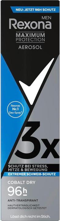 Image du produit Rexona Déodorant Spray Maximum Protection Cobalt Dry 150 ml (Spray, 150 ml)