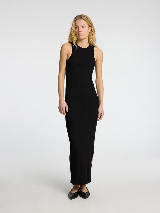 Produktbild Selected Femme Rippmuster Baumwoll Maxikleid (XL)