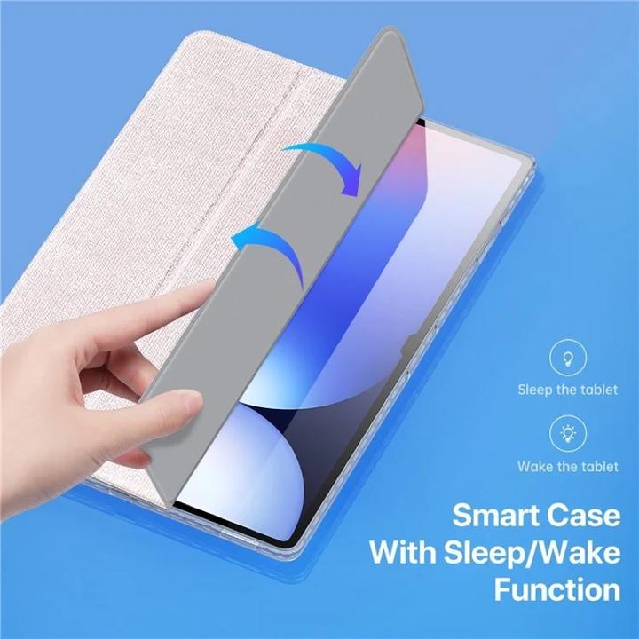 Actual product image Dux Ducis Unid Series Leather Bookcover Cover (Galaxy Tab S8 Ultra, Galaxy Tab S10 Ultra, Galaxy Tab S9 Ultra)