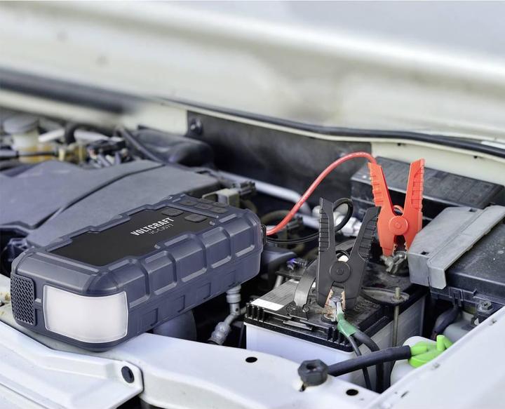 Productafbeelding Voltcraft Schnellstartsystem VC-CJS77 VC-16533725 Starthilfestrom (12 V)=600 A (1200 A, 16000 mAh)