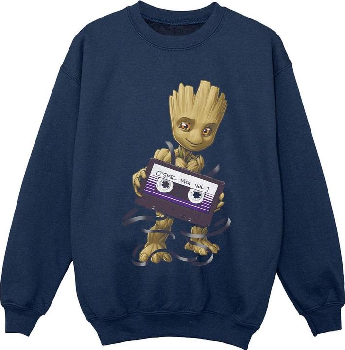 Image du produit - Sweat GUARDIANS OF THE GALAXY GROOT COSMIC TAPE - Garçon (140, 146)