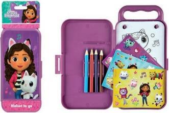 Actual product image Undercover Gabby's Dollhouse Colouring Set To Go