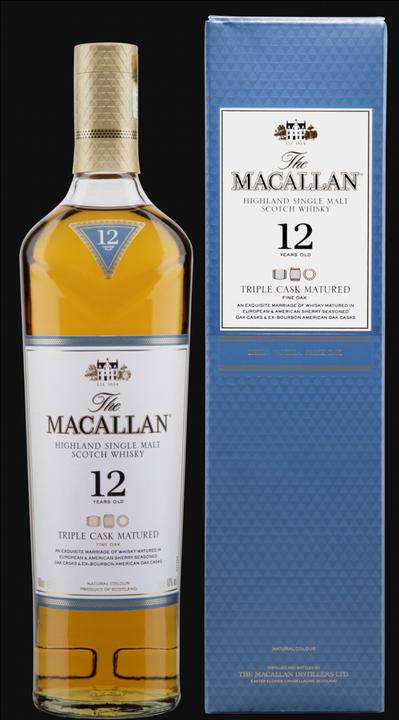 Immagine prodotto Macallan 12 anni Triple Cask (Single Malt, Whisky scozzese, 1 x 70 cl)