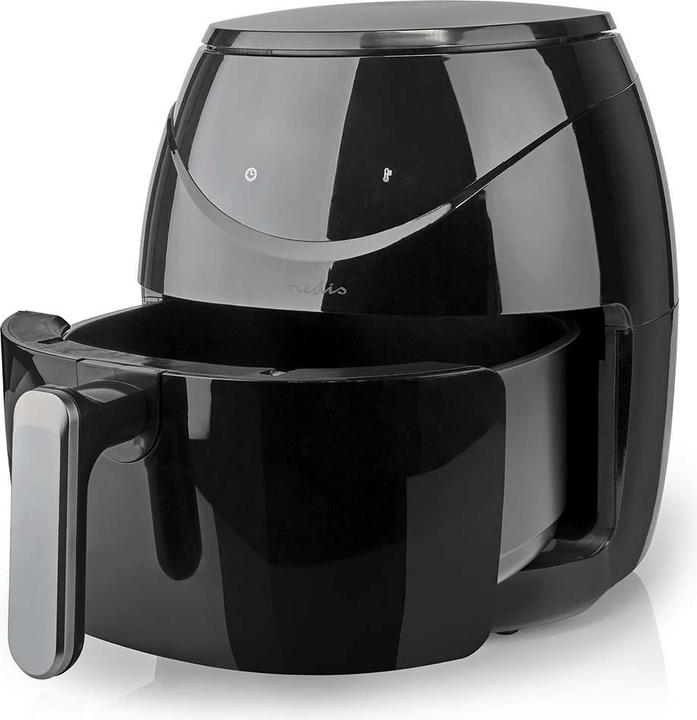 Produktbild Nedis Hot Air Fryer 4.6 l Timer: 60 min Digital Black (EU-Stecker)