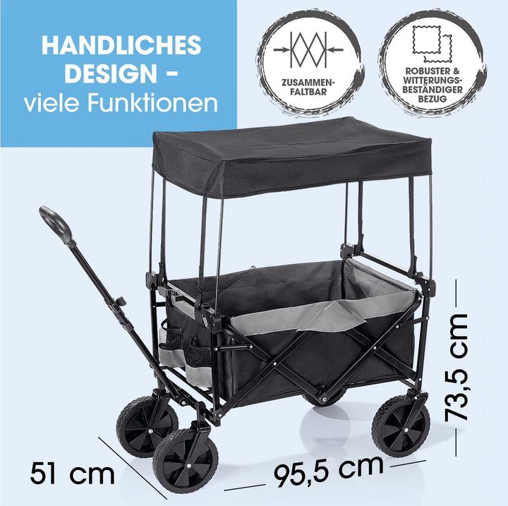Produktbild Easymaxx Bollerwagen faltbar
