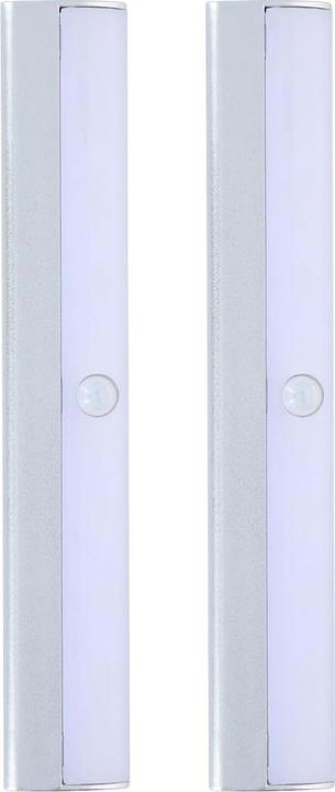 Image du produit Grundig Lot de 2 lampes LED, à encastrer, avec capteur de mouvement, très lumineuses, 10 LED (19 cm, Intérieur)
