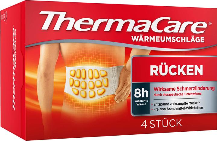 Actual product image Thermacare Heat wraps for back pain, 4 pcs. plasters (4 x)