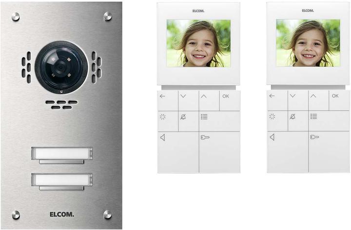 Actual product image Elcom Videoset 2Tln.Color w. BVF-510 VSZ-2 EM