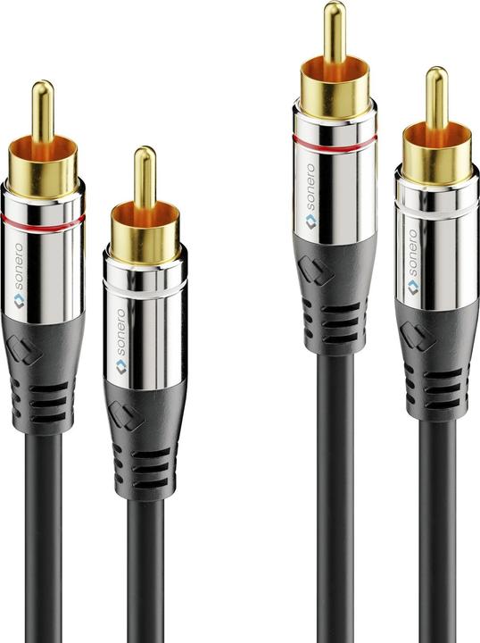 Image du produit Sonero Câble audio cinch - cinch 3 m (3 m, RCA)