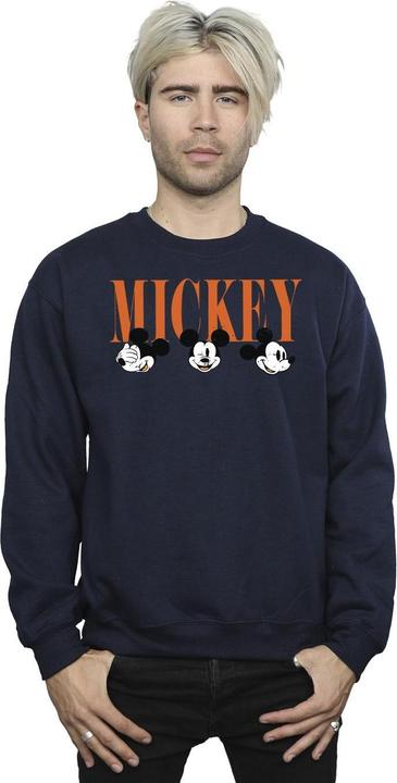 Immagine prodotto Disney Mickey Mouse Faces Felpa Uomo (M)