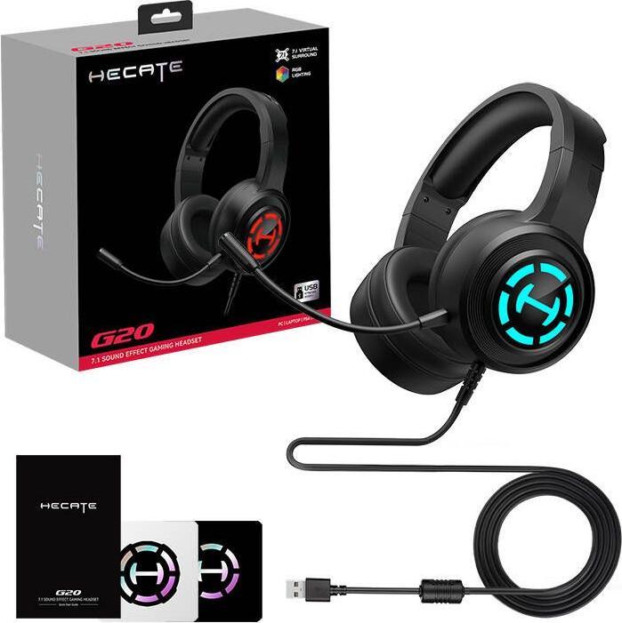 Produktbild Edifier Gaming headphones HECATE G20 (black) (Kabelgebunden)