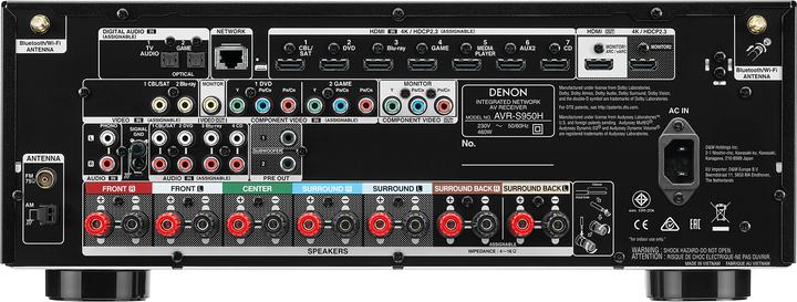 Produktbild Denon AVR-S950H (7.2 Kanal, AM, FM)