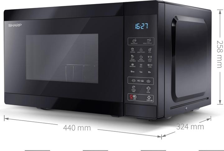 Produktbild Sharp YC-MG02E-B (20 l)