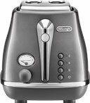 Actual product image De'Longhi DELONGHI Toaster Icona Metallics CTOT2103 grey
