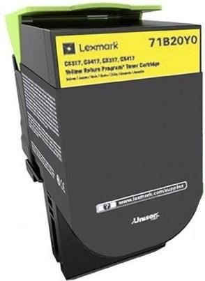 Actual product image Lexmark 71b20y0 (Y)
