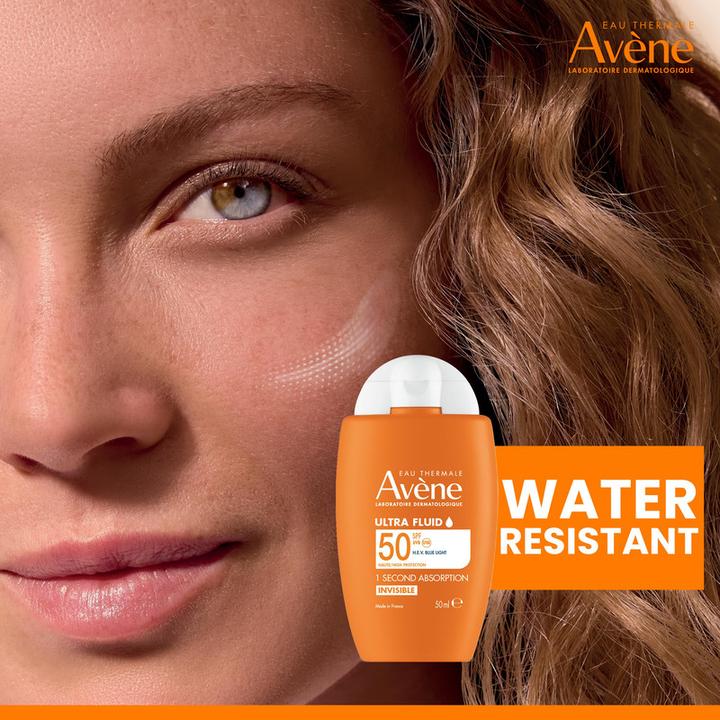 Produktbild Avène Ultra Fluid Invisible (Sonnencreme Gesicht, SPF 50, 50 ml, 68 g)