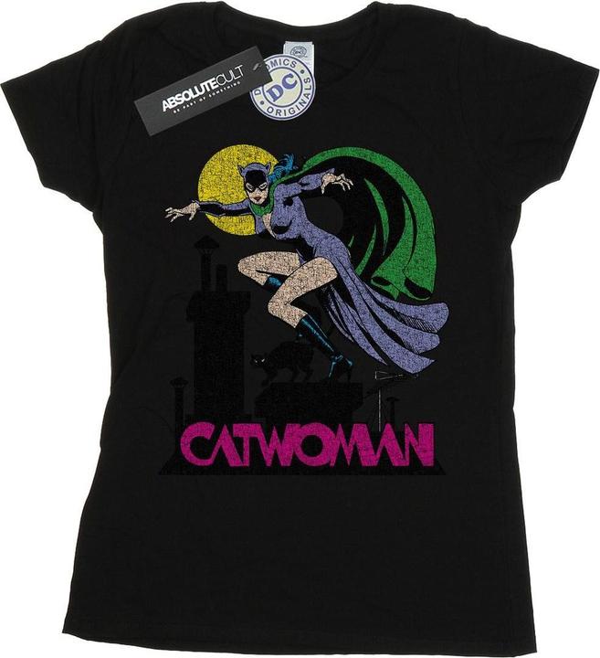 Catwoman Crackle Logo TShirt (XXL)