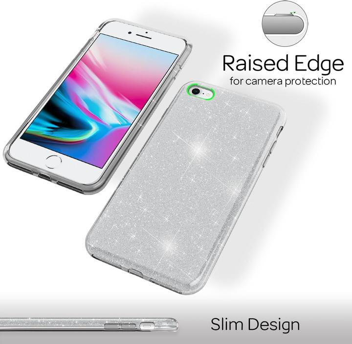 Immagine prodotto Nalia Custodia per cellulare Glitter (Apple iPhone 7)