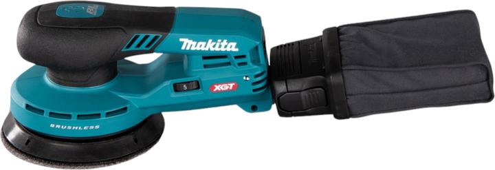 Immagine prodotto Makita BO 003 CGM101 Levigatrice rotorbitale a batteria 40 V max. 125 mm 3,0 mm di corsa Brushless + 1x (Levigatrici rotorbitali)