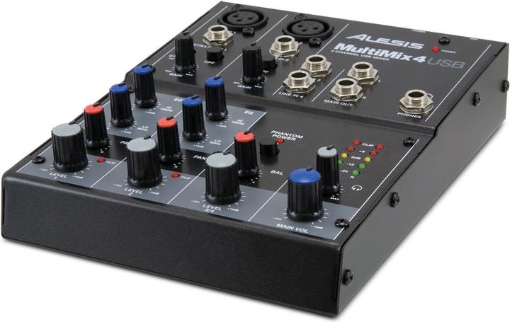Image du produit Alesis MultiMix 4 USB (Studio et mixeur live)