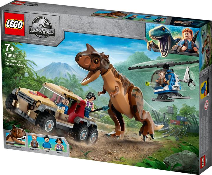 Produktbild LEGO Verfolgung des Carnotaurus (76941, LEGO Jurassic World)